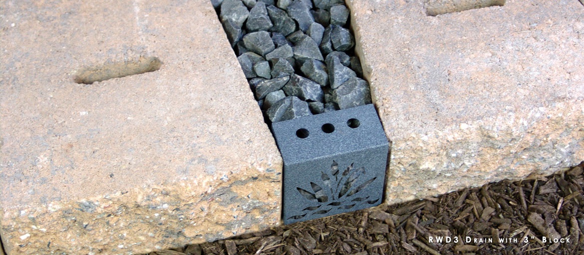 RWD3 Drain with 3 inch Block
