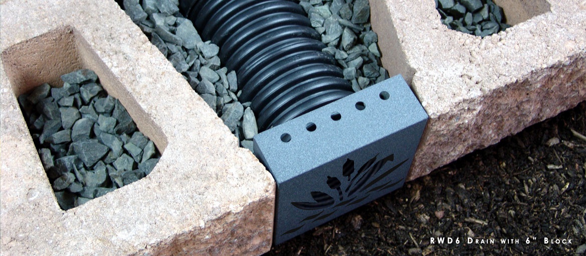 RWD5 Drain with 6 inch Block